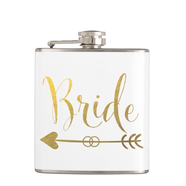 Bride Tribe Flask Flachmann (Vorderseite)