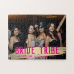 Bride Tribe Keepake Foto Bridesmaid Geschenk<br><div class="desc">Bride Stamm Keepake Foto Bridesmaid Gift Jigsaw Puzzle</div>