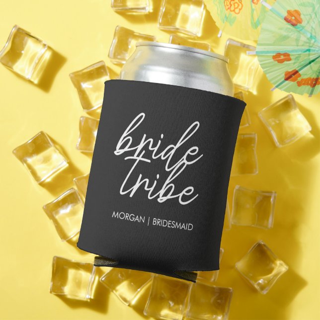 Bride Tribe | Modern Bridesmaid Bachelorette Dosenkühler (In Situ Sommer)
