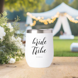 Bride Tribe Moderner Minimalistischer Junggeselinn
