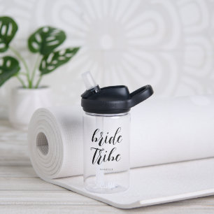 Bride Tribe Moderner Minimalistischer Junggeselinn Trinkflasche