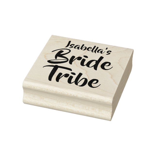Bride Tribe Personalisiert Gummistempel (Stempel)