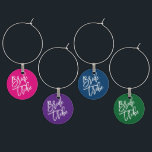 Bride Tribe Script farbenfroh Glasmarker<br><div class="desc"></div>