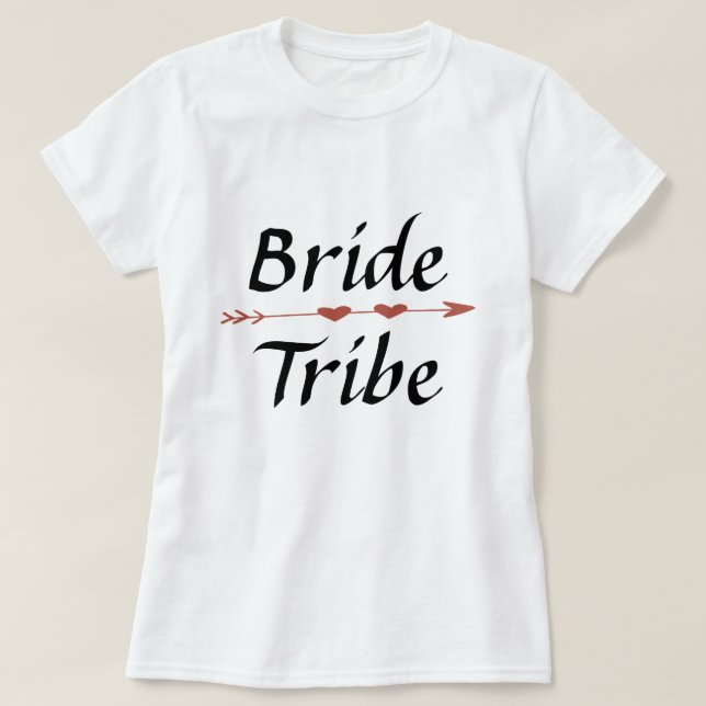 Bride Tribe Shirt (Design vorne)