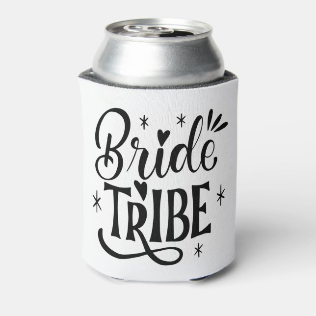 Bride Tribe Sparkle Script Dosenkühler (Kanne Rückseite)