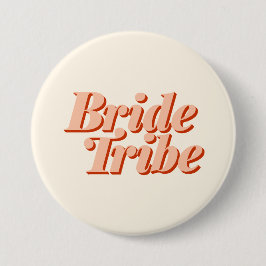 Bride Tribe Wedding Brautparty Button