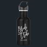 Bride Tribe White Script Edelstahlflasche<br><div class="desc"></div>