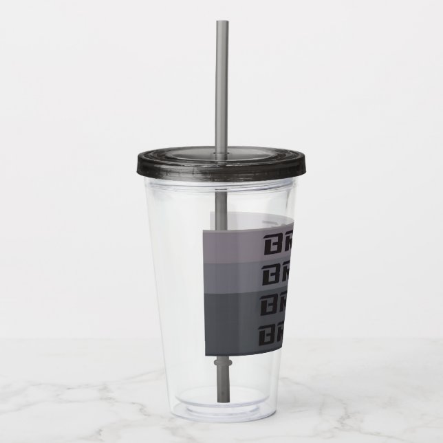 BRIDE TUMBLER ACRYLTRINKBECHER (Vorderseite)