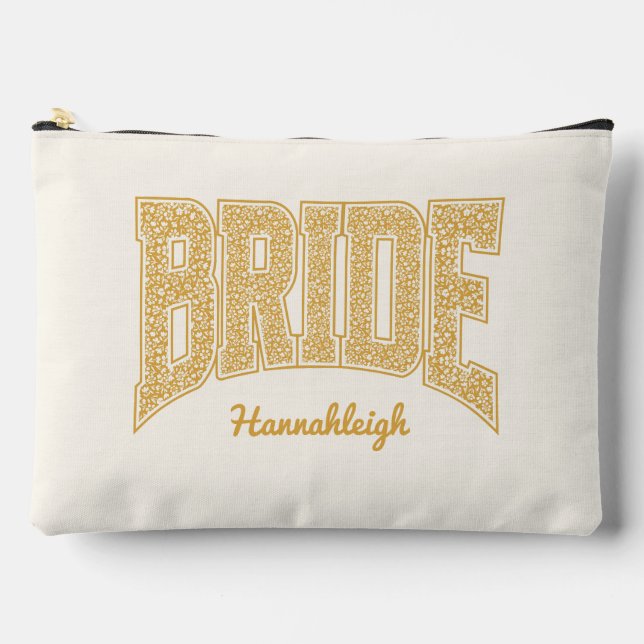 BRIDE Varsity Sunset Ditzy Floral Travel Zubehörtasche (Vorderseite)