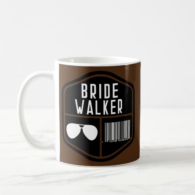 Bride Walker Father of the Bride Bachelor Wedding Kaffeetasse (Links)