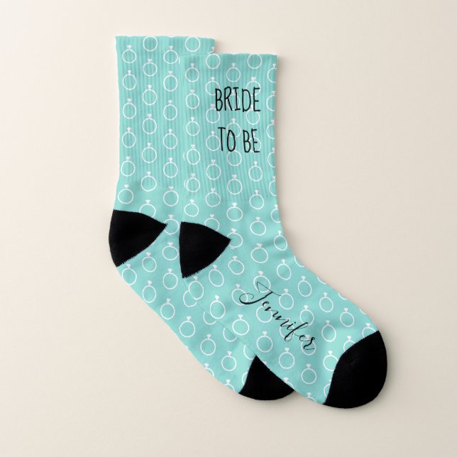 BRIDE Wedding Brautparty Party Bridge zu sein Socken (Paar)