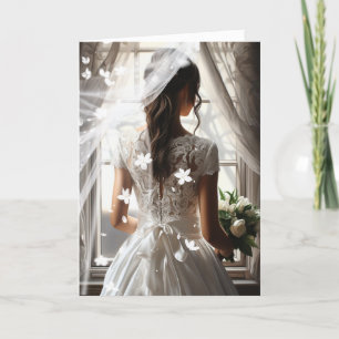 Bride Wedding Card Karte