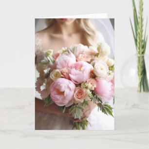 Bride Wedding Card Karte