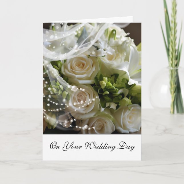 Bride Wedding Card Karte (Vorderseite)