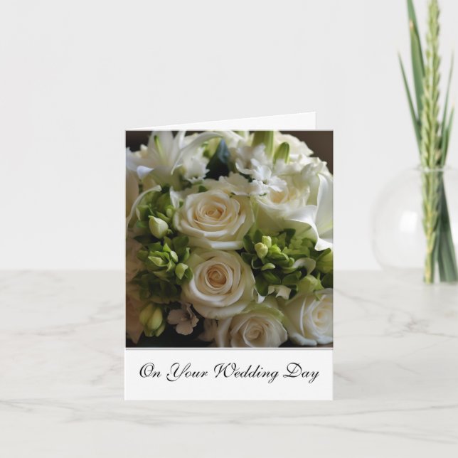 Bride Wedding Card Karte (Vorderseite)