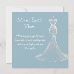 Bride Wedding Card Karte