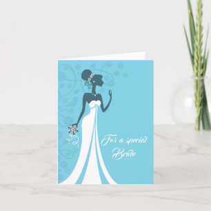 Bride Wedding Card Karte