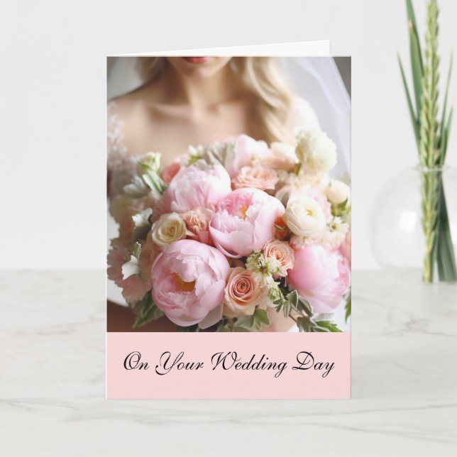 Bride Wedding Card Karte (Vorderseite)