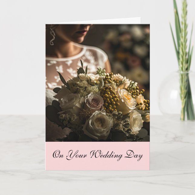 Bride Wedding Card Karte (Vorderseite)