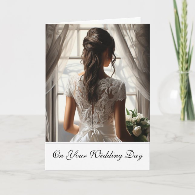 Bride Wedding Card Karte (Vorderseite)