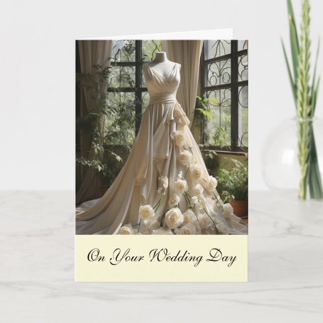 Bride Wedding Card Karte (Vorderseite)
