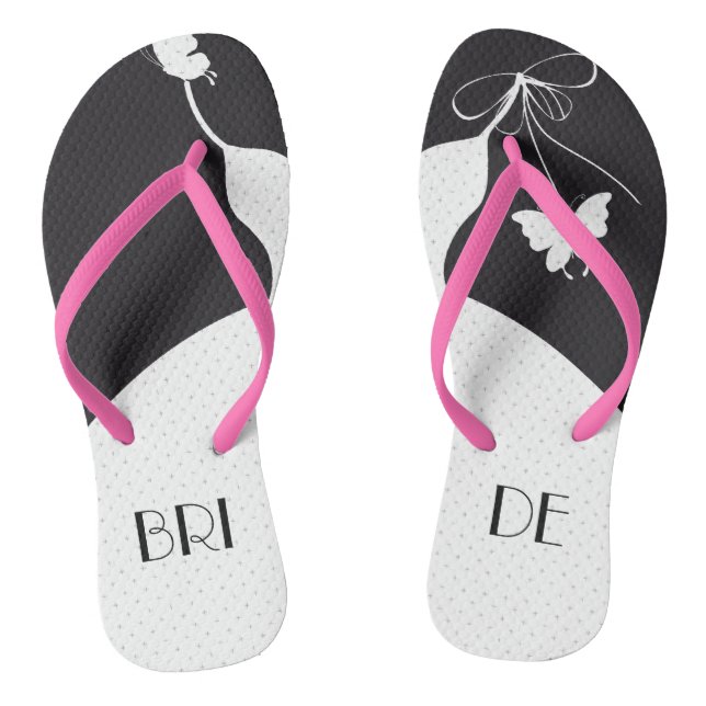 Bride Wedding Flip Flops (Fußbett)