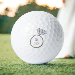 Bride Wedding Golfball