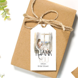 Bride Wedding Gown Brautparty Vielen Dank Geschenkanhänger