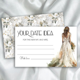 Bride Wedding Gown Date Nacht Ideen. Datum jar Briefpapier