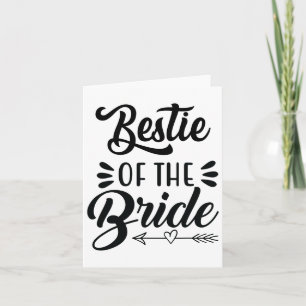 Bride Wedding Party Familie Bridal Sh Karte