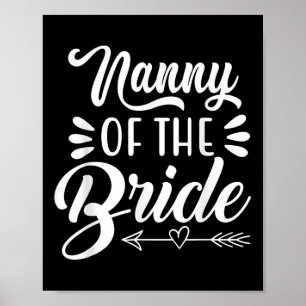 Bride Wedding Party Familie Bridal Sho Poster