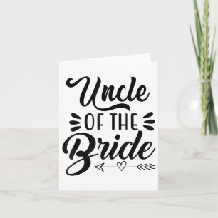 Bride Wedding Party Family Bridal Sho Karte