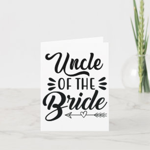 Bride Wedding Party Family Bridal Sho Karte