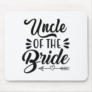 Bride Wedding Party Family Bridal Sho Mousepad