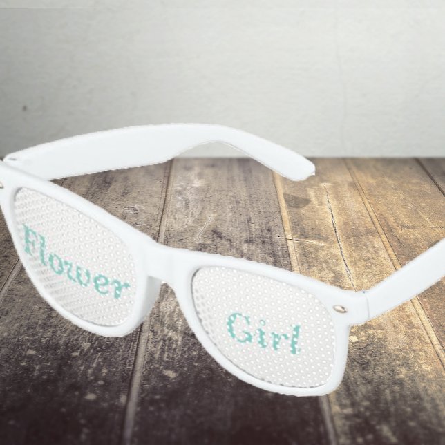 BRIDE Wedding Reception Brautparty Flower Girl Sonnenbrille (Von Creator hochgeladen)
