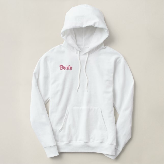 Briden bestickt Pullover Hoodie (Design vorne)