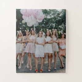 Bride's Besties Wedding Bridesmaids DIY Foto hinzu