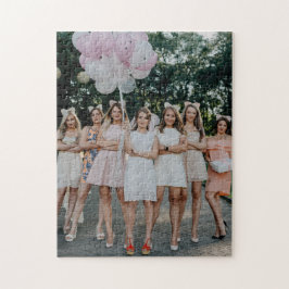 Bride's Besties Wedding Bridesmaids DIY Foto hinzu