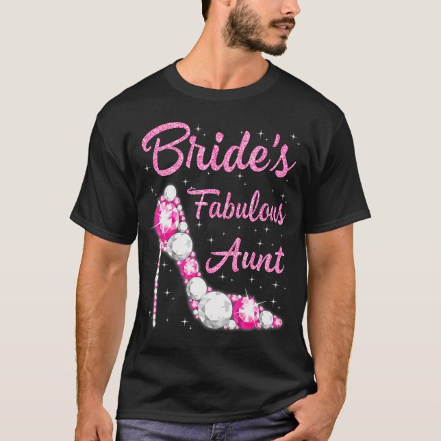 Brides fabelhafte Tante Happy Wedding Marry T-Shirt (Vorderseite)