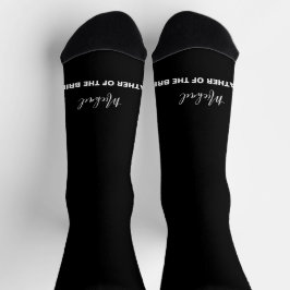 Brides Father Zitat Persönliche Hochzeit Vater der Socken