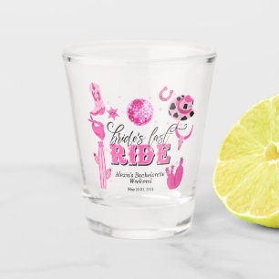 Brides letzter Junggeselinnen-Abschied-Shot-Glass Schnapsglas