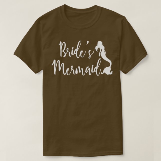 Brides Mermaids Wedding Sea Creature Bridesmaids G T-Shirt (Design vorne)