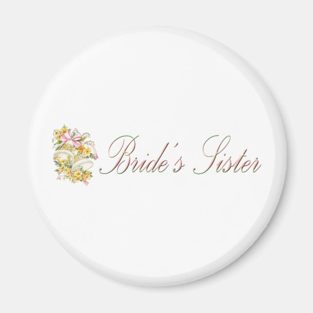 Brides Sister Magnet (Vorne)