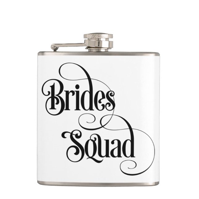 Brides Squad Flachmann (Vorderseite)
