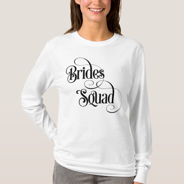 Brides Squad T-Shirt (Vorderseite)