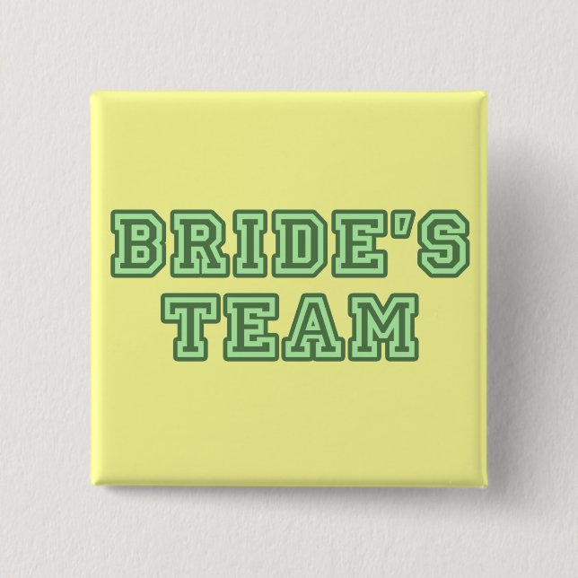 Brides Team Lapel Button (Vorderseite)