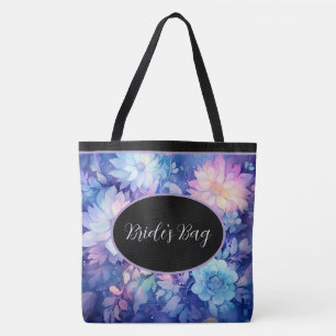 Bride'sj Bag Blumenzwiebeln Mehrdruck-Totbeutel Tasche