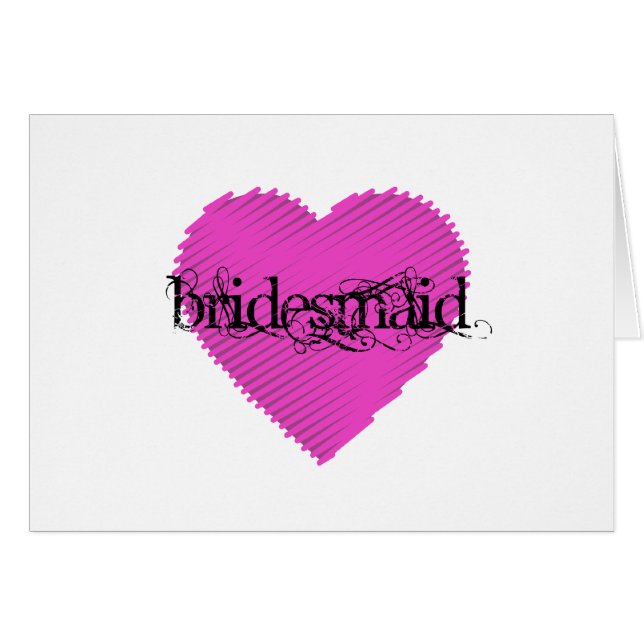 Bridesmaid (Vorderseite (Horizontal))