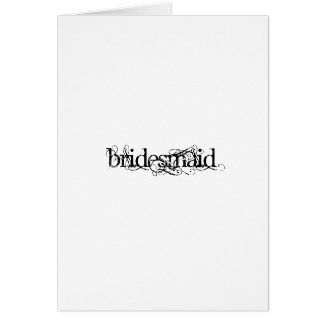 Bridesmaid (Vorne)