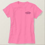 Bride'sMaid 2009 - Maßgeschneidert Besticktes T-Shirt<br><div class="desc"></div>